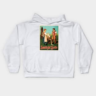 SUNLIGHT SEIFE Switzerland Laundry Washing Detergent Soap Vintage Art Kids Hoodie